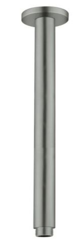 ROUND CEILING ARM 300MM LENGTH GUN METAL