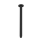 ROUND CEILING ARM 450MM LENGTH MATTE BLACK