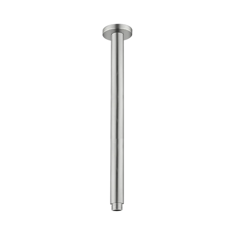 ROUND CEILING ARM 300MM LENGTH BRUSHED NICKEL