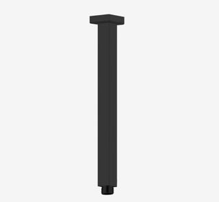 SQUARE CEILING ARM 300MM LENGTH MATTE BLACK