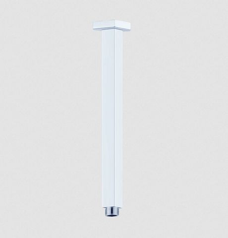 SQUARE CEILING ARM 150MM LENGTH CHROME