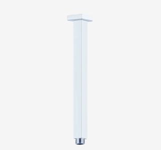 SQUARE CEILING ARM 300MM LENGTH CHROME