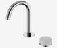 Serenity Progressive Basin Mixer Arc Spout With Carrara Handle Chrome