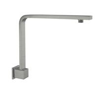 SQUARE SWIVEL SHOWER ARM GUN METAL