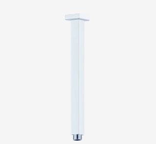 SQUARE CEILING ARM 600MM LENGTH CHROME