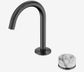 Serenity Progressive Basin Mixer Arc Spout With Arabescato Corchia Handle Gun Me