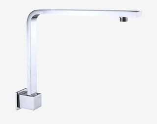 SQUARE SWIVEL SHOWER ARM CHROME