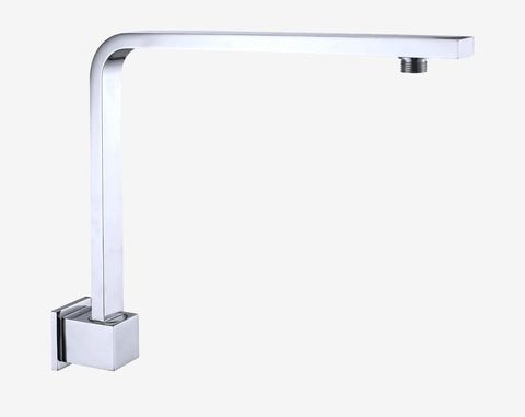 SQUARE SWIVEL SHOWER ARM CHROME