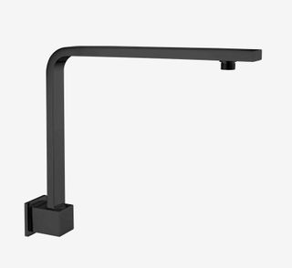 SQUARE SWIVEL SHOWER ARM MATTE BLACK