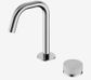 Serenity Progressive Basin Mixer Edge Spout With Carrara Handle Chrome