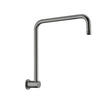 ROUND SWIVEL SHOWER ARM GUN METAL