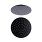 200MM ROUND SHOWER HEAD MATTE BLACK