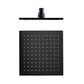 250MM SQUARE SHOWER HEAD MATTE BLACK