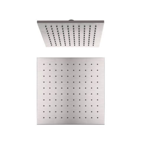 250MM SQUARE SHOWER HEAD BRUSHED NICKEL