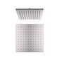 250MM SQUARE SHOWER HEAD BRUSHED NICKEL