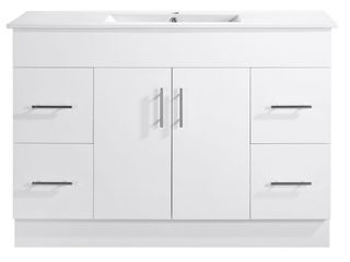 James 1200 Gloss White Vanity