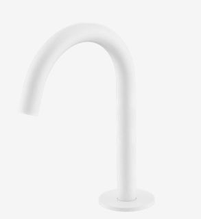 Serenity Basin Arc Spout Matte White