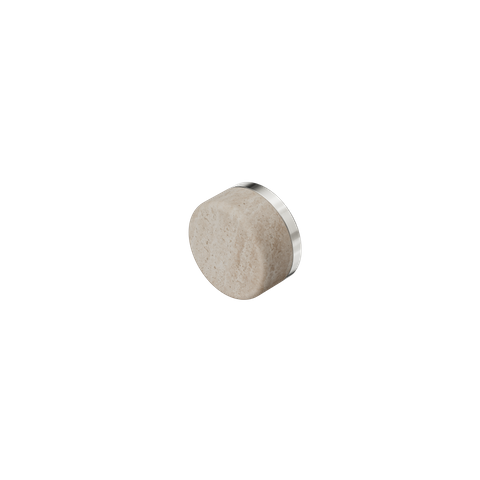 Serenity Rome Travertine Handle Brushed Nickel
