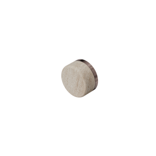 Serenity Rome Travertine Handle Brushed Bronze