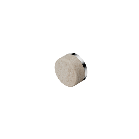 Serenity Rome Travertine Handle Chrome