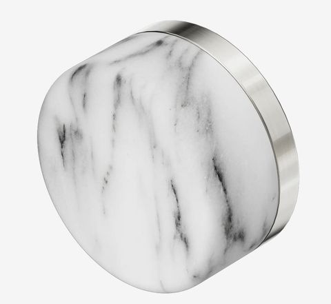 Serenity Arabescato Corchia Handle Brushed Nickel