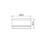 Serenity Arabescato Corchia Handle Brushed Nickel