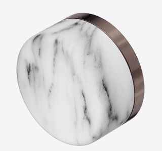 Serenity Arabescato Corchia Handle Brushed Bronze