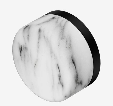 Serenity Arabescato Corchia Handle Matte Black
