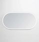 LED Noosa 1500x750 White Metal Frame Mirror