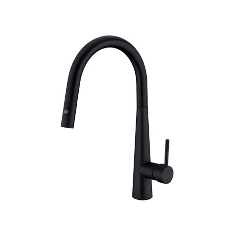 DOLCE PULL OUT SINK MIXER WITH VEGIE SPRAY FUNCTION MATTE BLACK