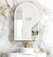LED Archie 900(H)x600(W) White Shaving Cabinet - Premium Edition