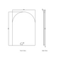 LED Archie 1500x1000 Frameless Mirror