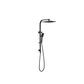 CELIA TWIN SHOWER MATTE BLACK