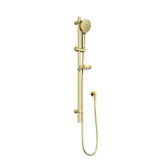 Elgin Rail Shower Brushed Gold