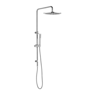 DOLCE ROUND TWIN SHOWER WITH SLIM HAND SHOWER CHROME