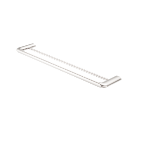 Elgin Double Towel Rail 600mm Brushed Nickel