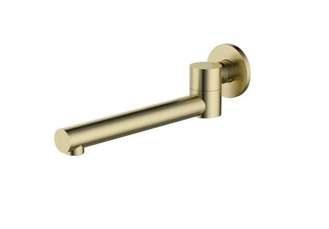 Star PVD Brushed Bronze Swivel Bath Spout 227mm