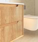 Byron Fluted 600mm Woodland Oak Wall Hung Vanity