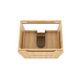 Byron Fluted 600mm Woodland Oak Wall Hung Vanity