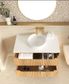 Byron Fluted 750mm Woodland Oak Wall Hung Vanity