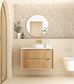 Byron Fluted 900mm Woodland Oak Wall Hung Vanity