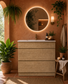 Zara 900 Vanity  Natural Oak