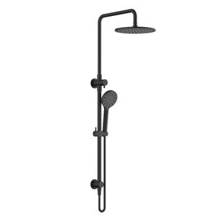 Star Luxury Matte Black Shower Column Set
