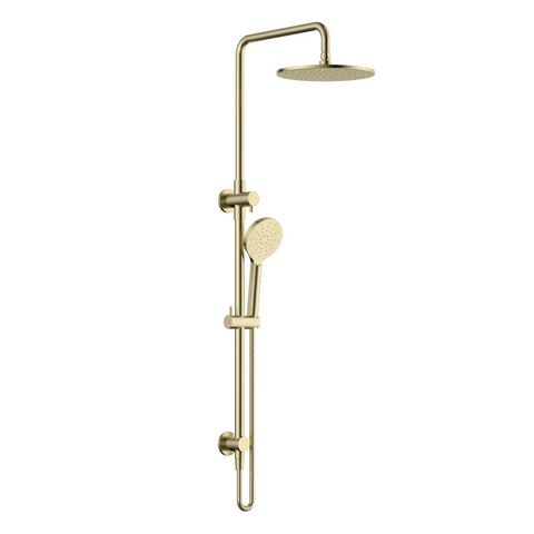 Star Luxury Brushed Bronze Shower Column Set