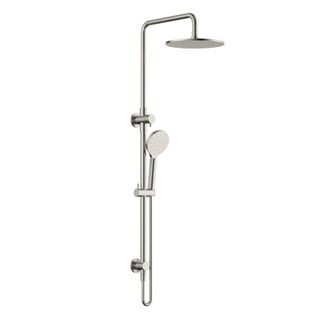 Star Luxury Brushed Nickel Shower Column Set