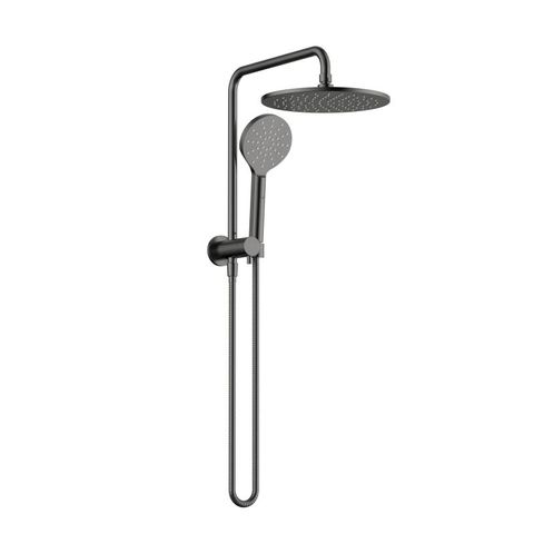 Star Compact Gun Metal Half Shower Column Set