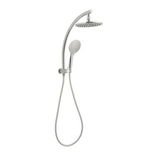 DOLCE 2 IN 1 TWIN SHOWER BRUSHED NICKEL