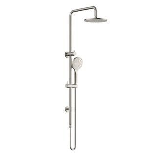 Star Project Brushed Nickel Shower Column Set