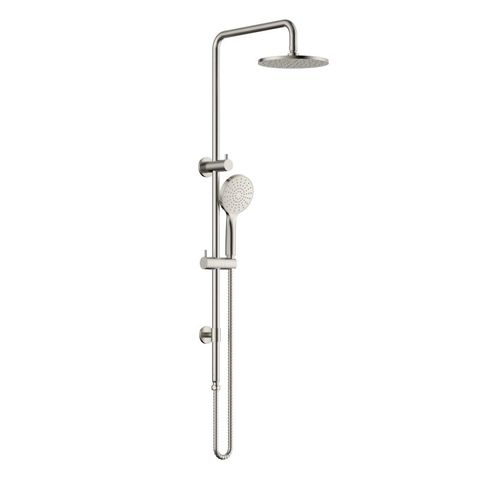 Star Project Brushed Nickel Shower Column Set