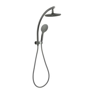 DOLCE 2 IN 1 TWIN SHOWER GUN METAL